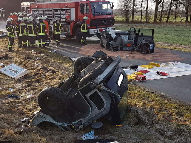 Unfall Heeslingen K134 zwischen Steddorf und Sellhoop3